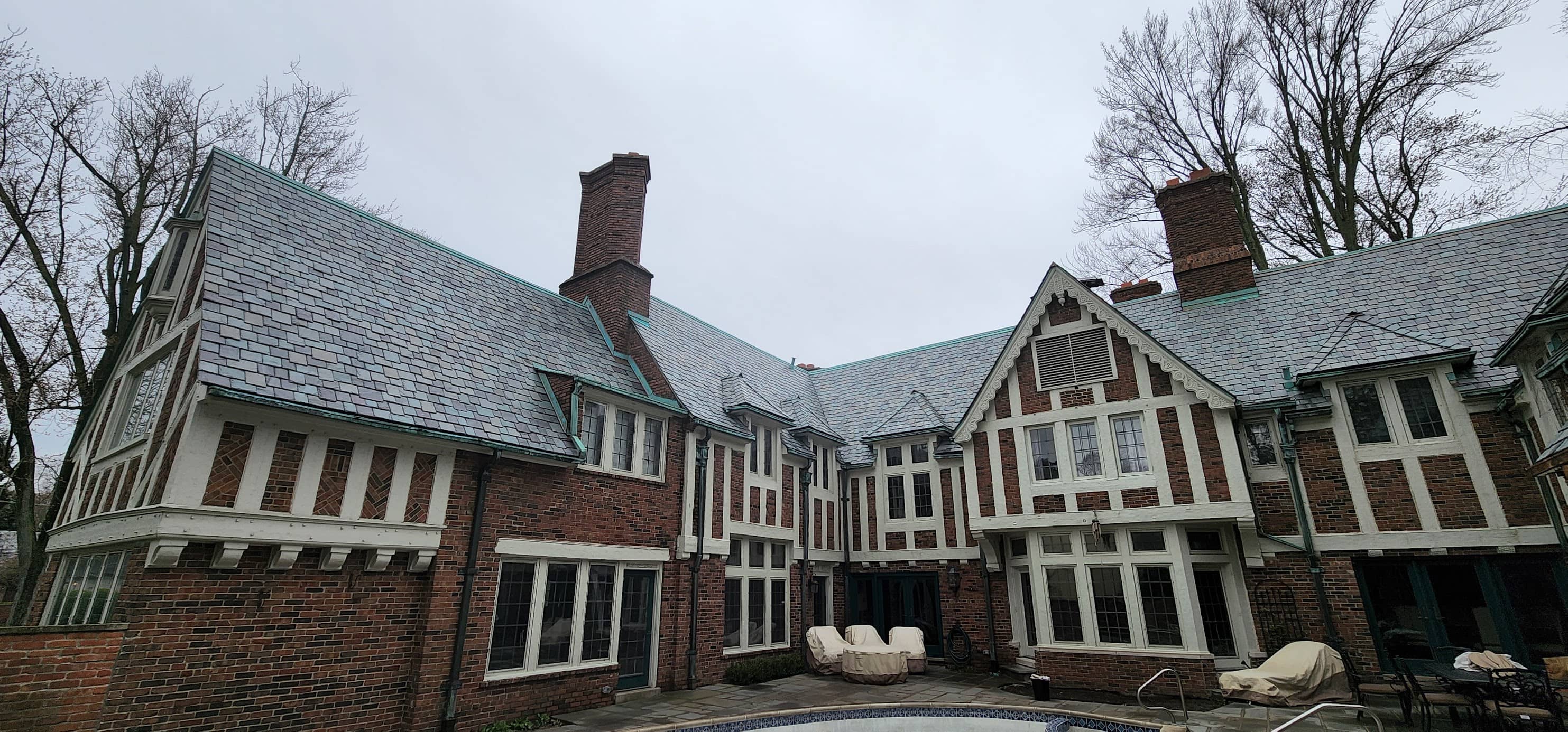 Residential Roof Replacement - Staged for work